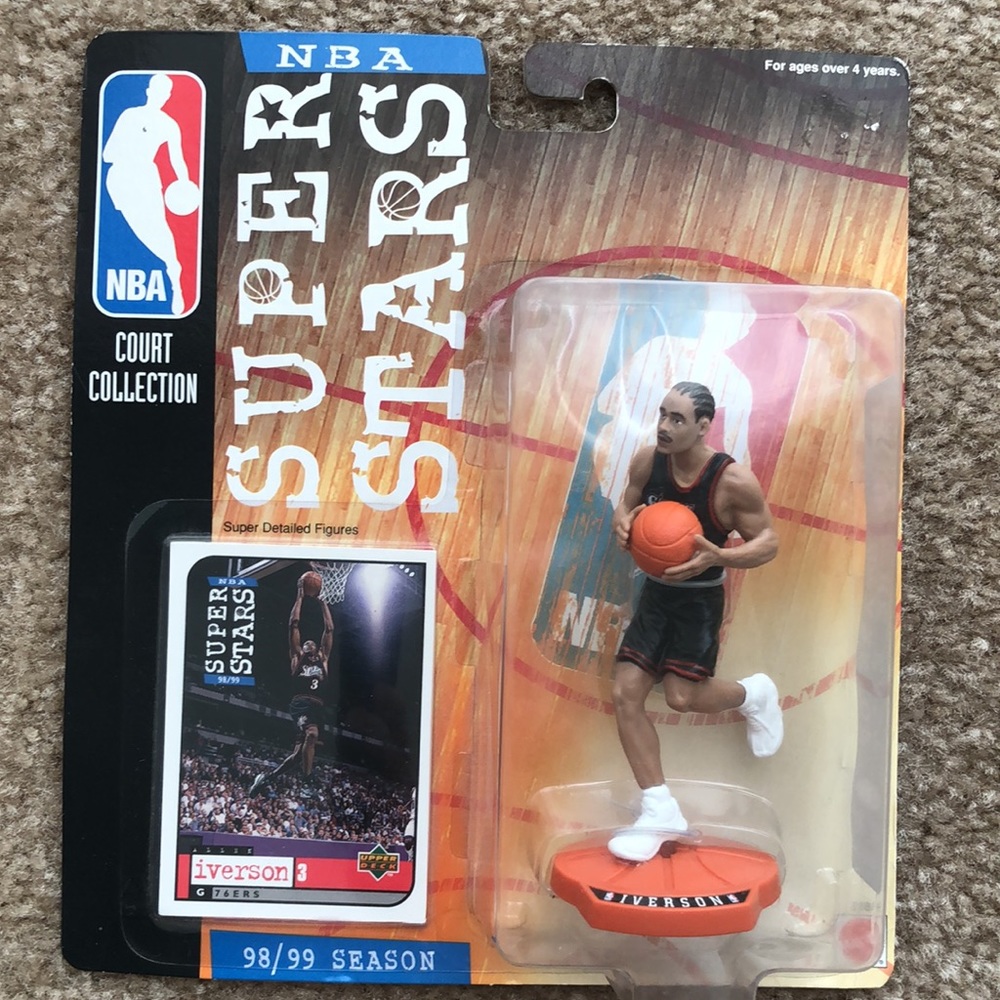 1998-1999 Mattel NBA Superstars Allen Iverson